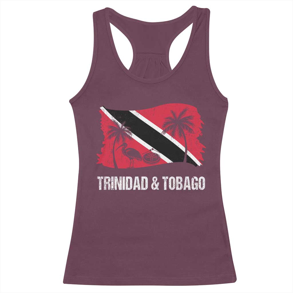 Trini Pride Racerback Tank Top Caribbean Trinidad And Tobago Flag