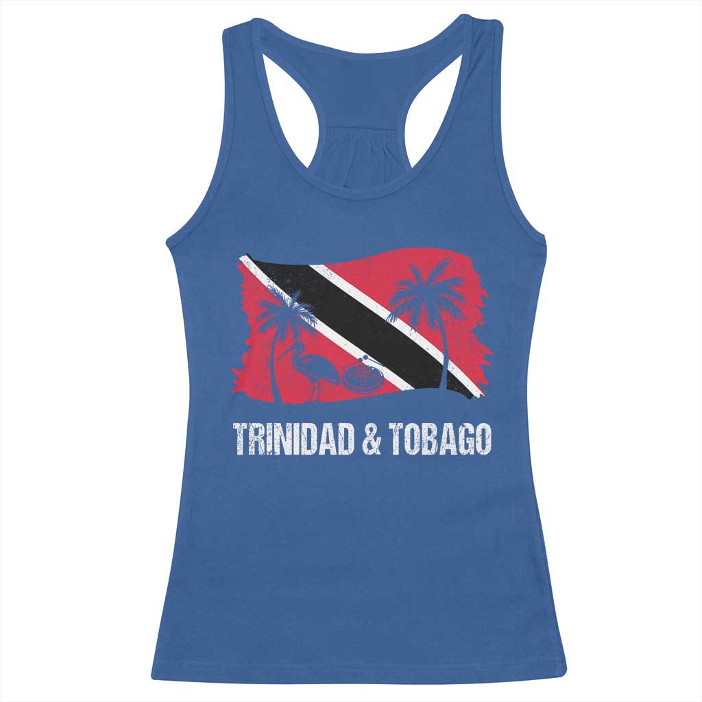Trini Pride Racerback Tank Top Caribbean Trinidad And Tobago Flag