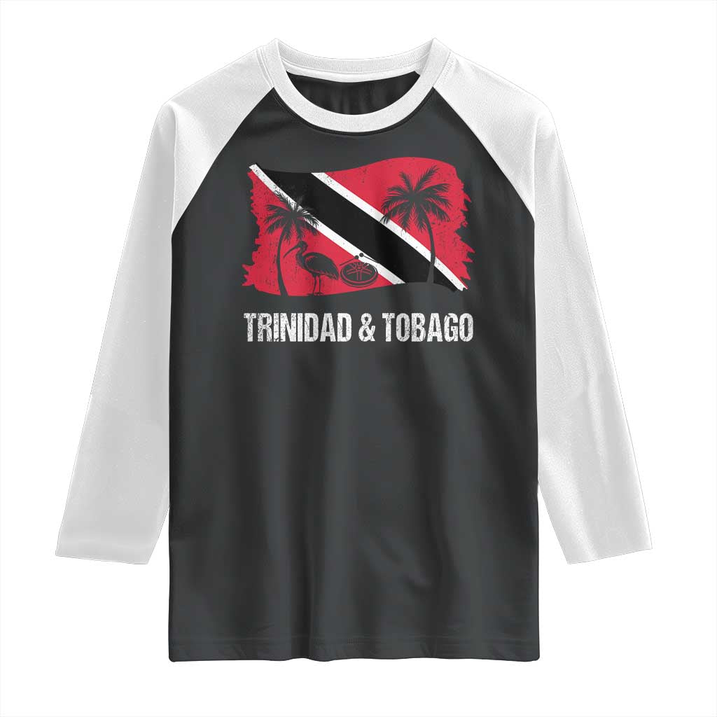 Trini Pride Raglan Shirt Caribbean Trinidad And Tobago Flag