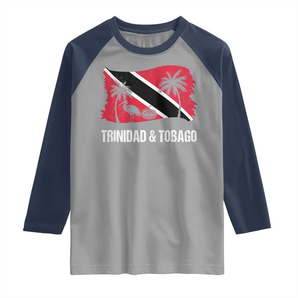 Trini Pride Raglan Shirt Caribbean Trinidad And Tobago Flag