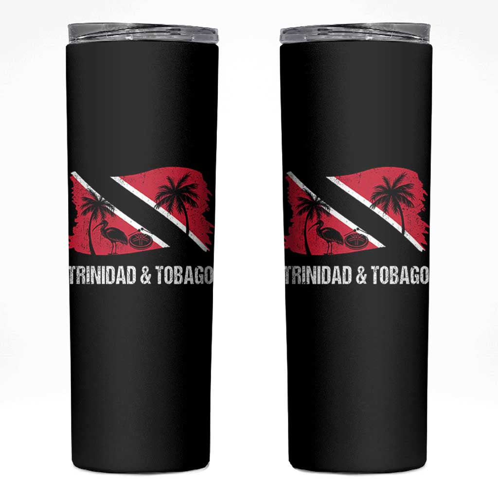 Trini Pride Skinny Tumbler Caribbean Trinidad And Tobago Flag