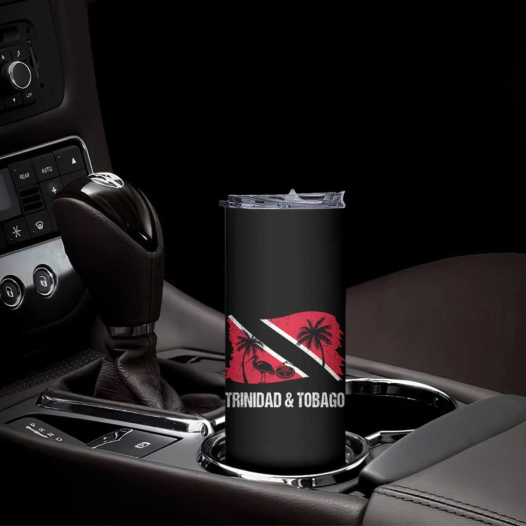 Trini Pride Skinny Tumbler Caribbean Trinidad And Tobago Flag
