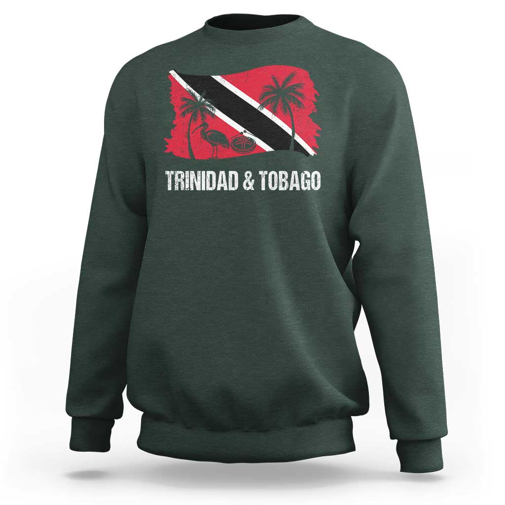 Trini Pride Sweatshirt Caribbean Trinidad And Tobago Flag