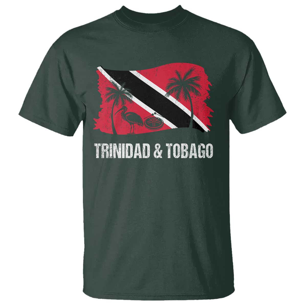 Trini Pride T Shirt Caribbean Trinidad And Tobago Flag