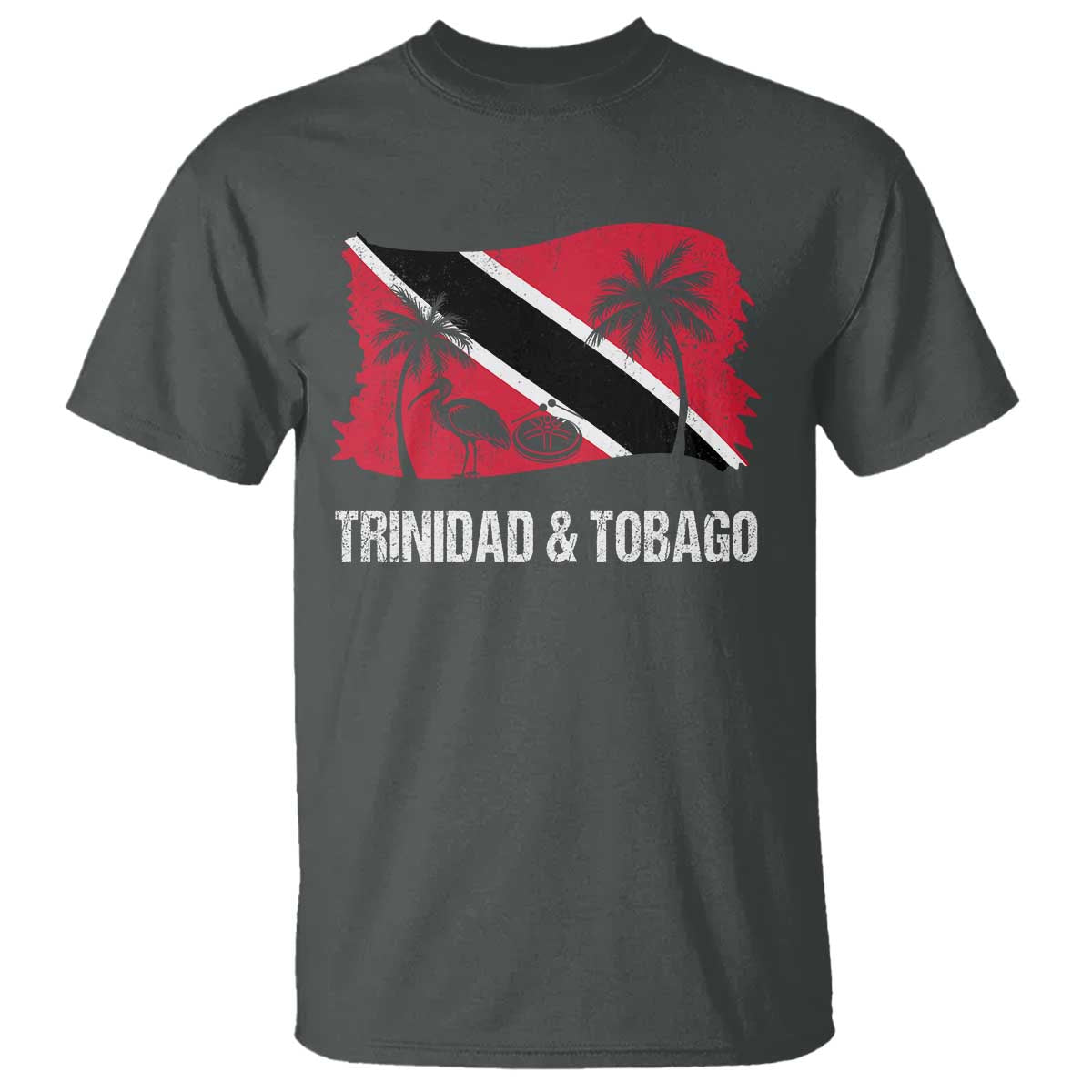 Trini Pride T Shirt Caribbean Trinidad And Tobago Flag