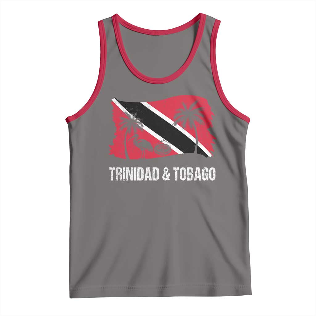 Trini Pride Tank Top Caribbean Trinidad And Tobago Flag