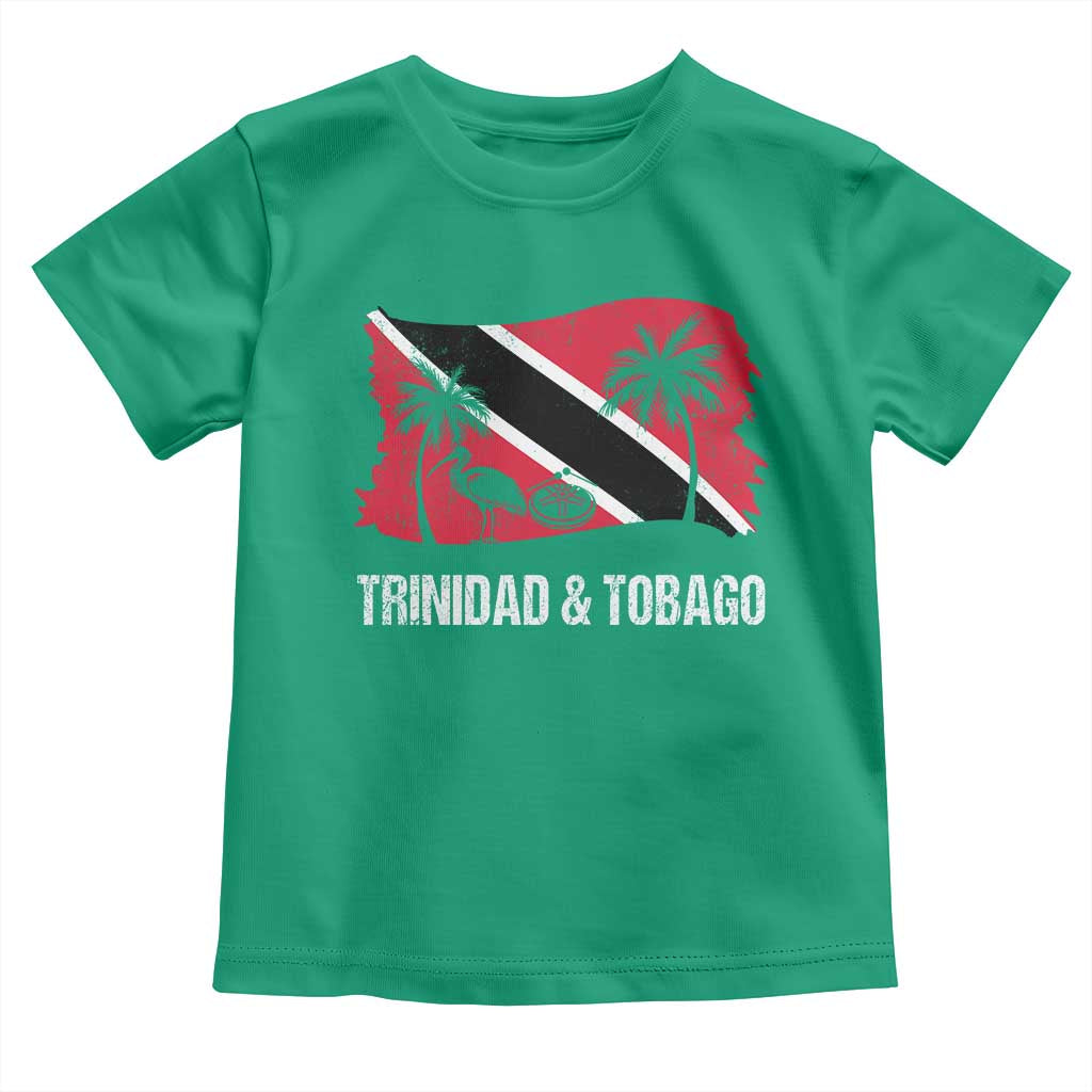 Trini Pride Toddler T Shirt Caribbean Trinidad And Tobago Flag