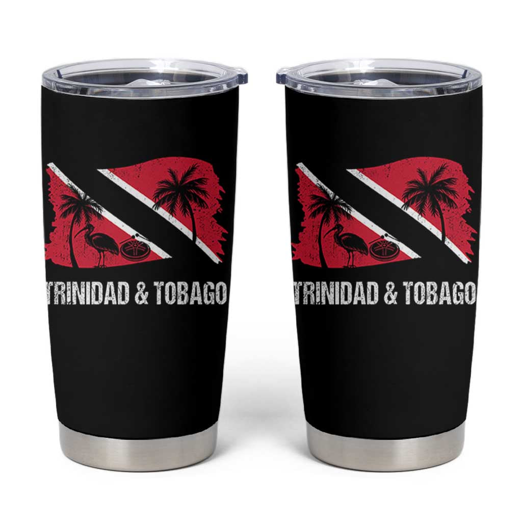 Trini Pride Tumbler Cup Caribbean Trinidad And Tobago Flag