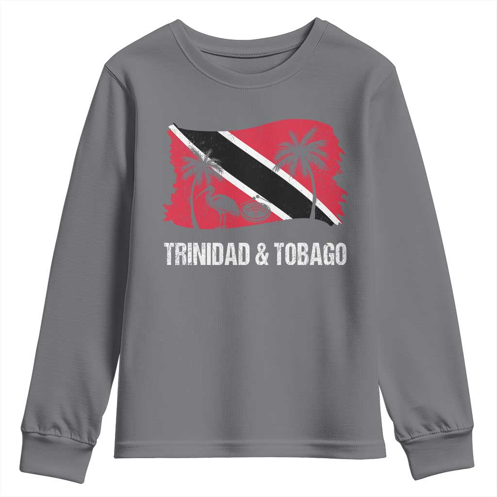 Trini Pride Youth Sweatshirt Caribbean Trinidad And Tobago Flag