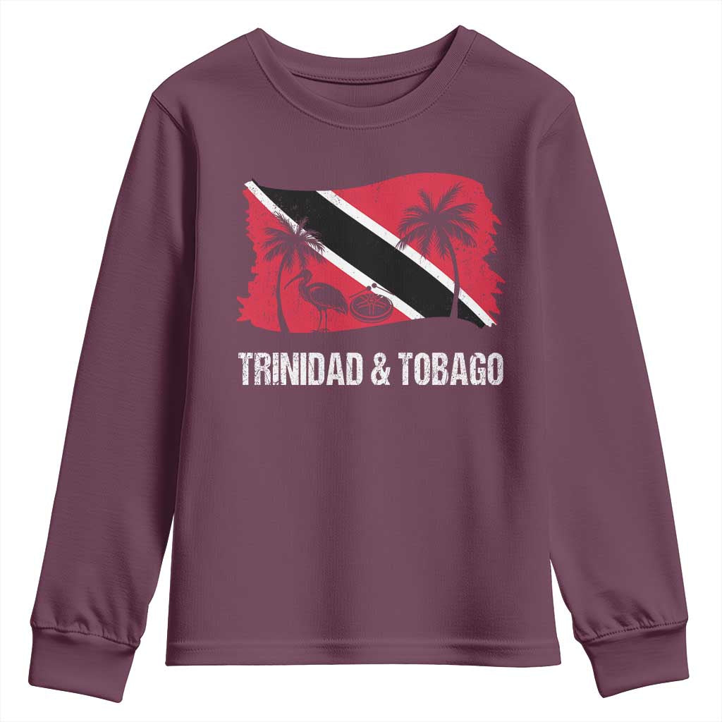 Trini Pride Youth Sweatshirt Caribbean Trinidad And Tobago Flag