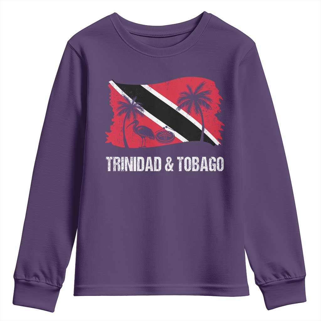 Trini Pride Youth Sweatshirt Caribbean Trinidad And Tobago Flag