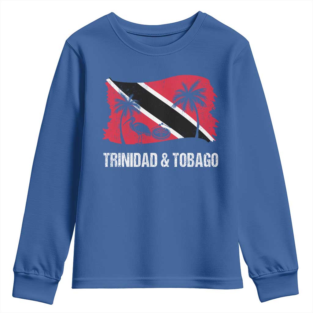 Trini Pride Youth Sweatshirt Caribbean Trinidad And Tobago Flag