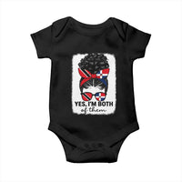 Trini Dominican Girl Baby Onesie Yes Im Both Trinidad And Tobago Dominican Pride