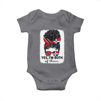 Trini Dominican Girl Baby Onesie Yes Im Both Trinidad And Tobago Dominican Pride