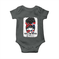 Trini Dominican Girl Baby Onesie Yes Im Both Trinidad And Tobago Dominican Pride