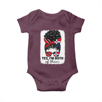 Trini Dominican Girl Baby Onesie Yes Im Both Trinidad And Tobago Dominican Pride