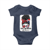 Trini Dominican Girl Baby Onesie Yes Im Both Trinidad And Tobago Dominican Pride