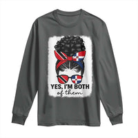 Trini Dominican Girl Long Sleeve Shirt Yes Im Both Trinidad And Tobago Dominican Pride