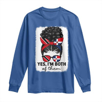 Trini Dominican Girl Long Sleeve Shirt Yes Im Both Trinidad And Tobago Dominican Pride