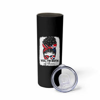 Trini Dominican Girl Skinny Tumbler Yes Im Both Trinidad And Tobago Dominican Pride