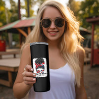 Trini Dominican Girl Skinny Tumbler Yes Im Both Trinidad And Tobago Dominican Pride