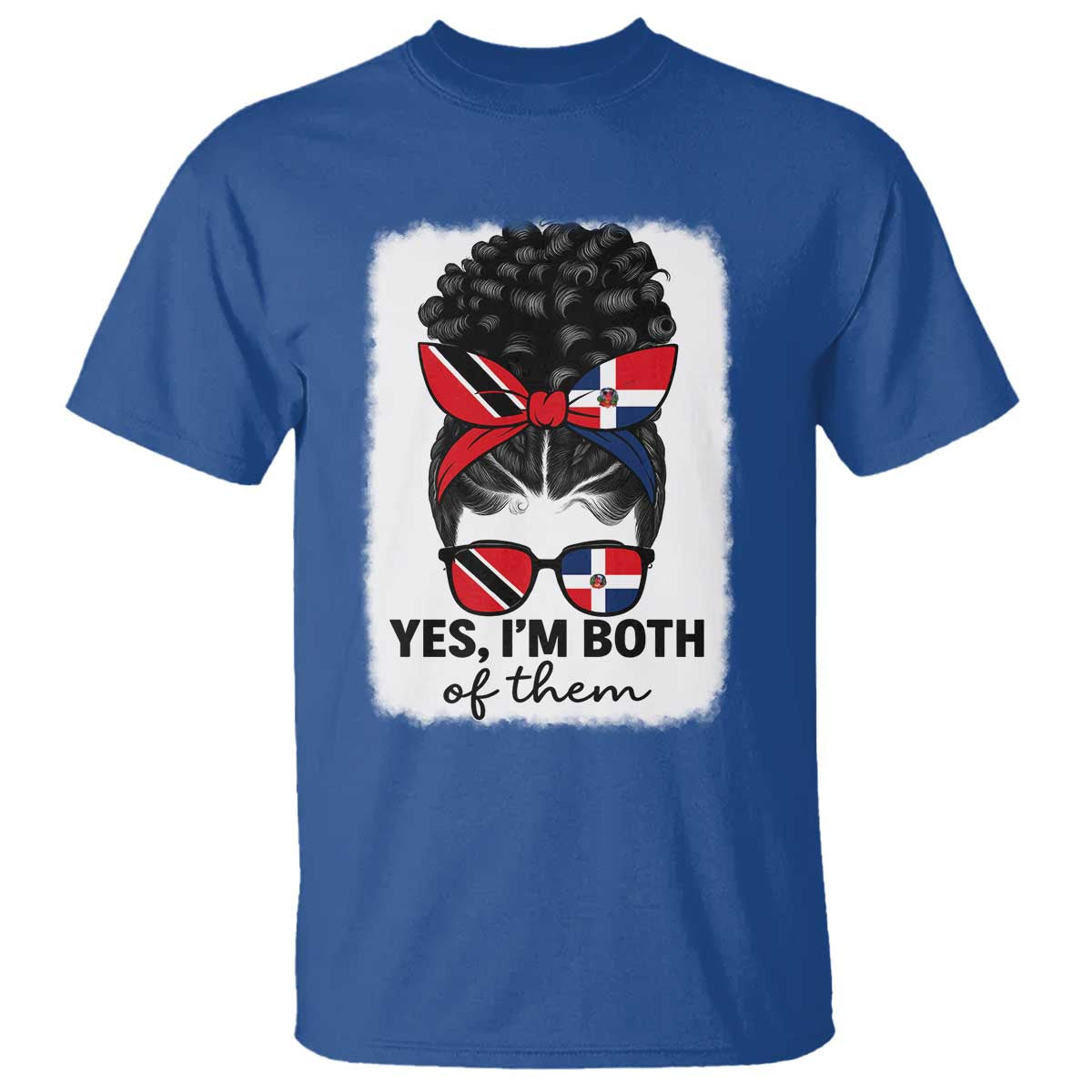 Trini Dominican Girl T Shirt Yes Im Both Trinidad And Tobago Dominican Pride