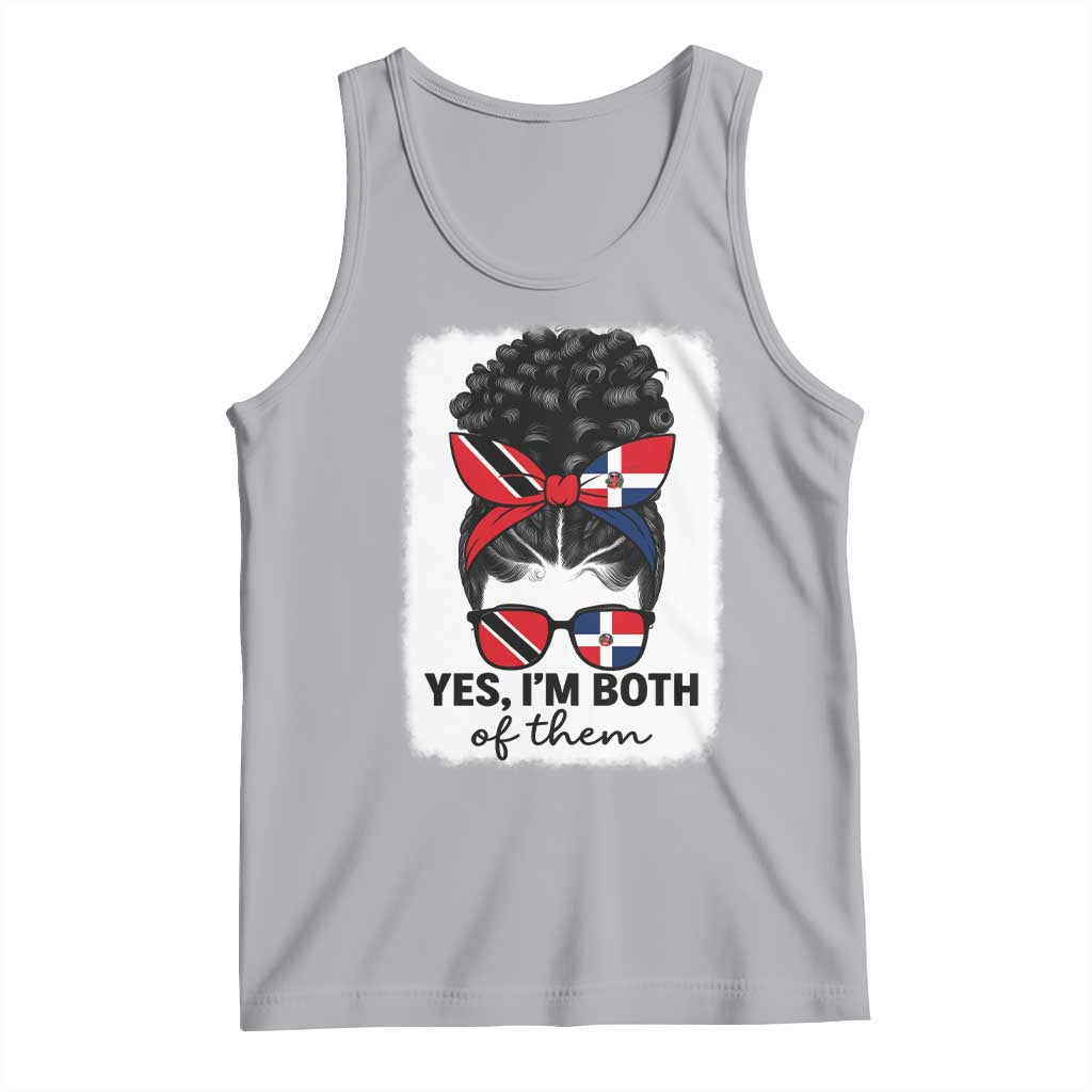 Trini Dominican Girl Tank Top Yes Im Both Trinidad And Tobago Dominican Pride
