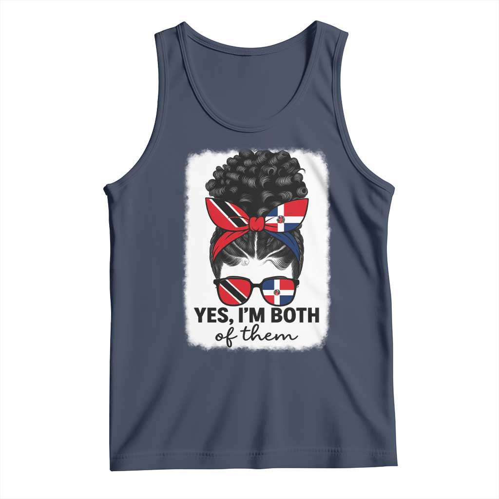 Trini Dominican Girl Tank Top Yes Im Both Trinidad And Tobago Dominican Pride