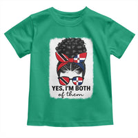 Trini Dominican Girl Toddler T Shirt Yes Im Both Trinidad And Tobago Dominican Pride