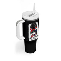 Trini Dominican Girl Tumbler With Handle Yes Im Both Trinidad And Tobago Dominican Pride