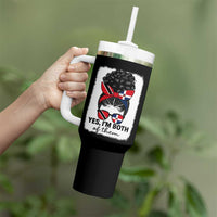 Trini Dominican Girl Tumbler With Handle Yes Im Both Trinidad And Tobago Dominican Pride