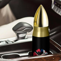 Trinidad and Tobago Dominican Bullet Tumbler Two Flags One Heart
