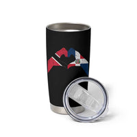 Trinidad and Tobago Dominican Tumbler Cup Two Flags One Heart