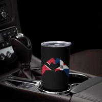 Trinidad and Tobago Dominican Tumbler Cup Two Flags One Heart