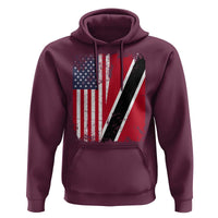 USA Trinidad and Tobago Hoodie Retro Vintage American Trini Pride Flag