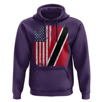 USA Trinidad and Tobago Hoodie Retro Vintage American Trini Pride Flag