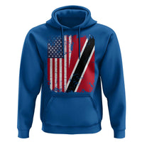 USA Trinidad and Tobago Hoodie Retro Vintage American Trini Pride Flag