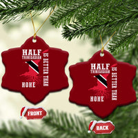 Half Trinidadian Ceramic Ornament Is Better Than None Trini Pride