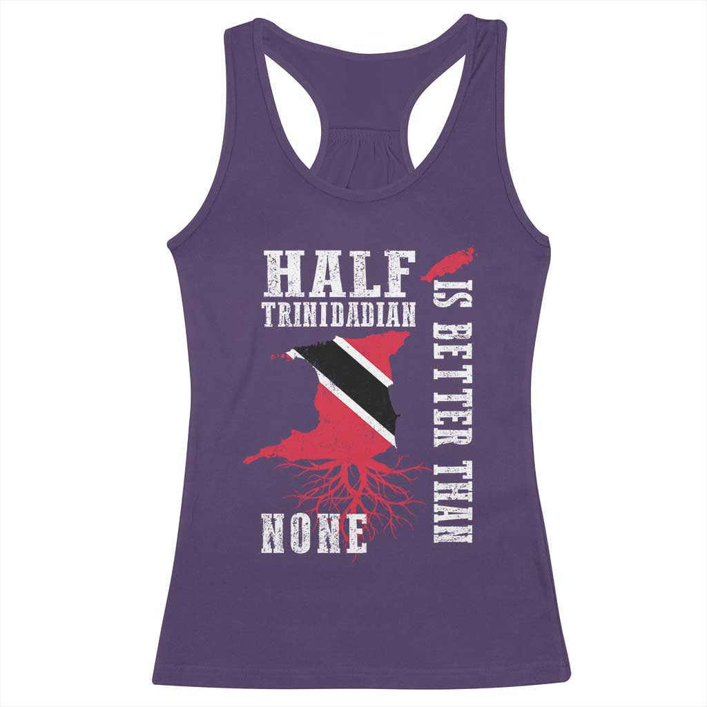 Half Trinidadian Racerback Tank Top Is Better Than None Trini Pride