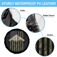 Retro Camo B2 Spirit Spare Tire Cover B-2 Bomber Stealth Aircraft Camouflage US Flag Patriotic - Wonder Print Shop