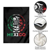 Mexico Coat of Arms Garden Flag Eagle Mexican Flag Mexico Heritage Roots - Wonder Print Shop