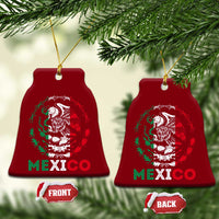 Mexico Coat of Arms Ceramic Ornament Eagle Mexican Flag Mexico Heritage Roots - Wonder Print Shop