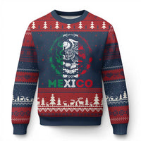 Mexico Coat of Arms Ugly Christmas Sweater Eagle Mexican Flag Mexico Heritage Roots - Wonder Print Shop