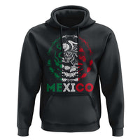 Mexico Coat of Arms Hoodie Eagle Mexican Flag Mexico Heritage Roots - Wonder Print Shop