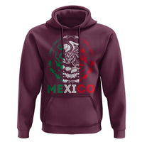 Mexico Coat of Arms Hoodie Eagle Mexican Flag Mexico Heritage Roots - Wonder Print Shop