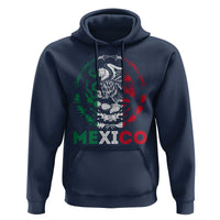 Mexico Coat of Arms Hoodie Eagle Mexican Flag Mexico Heritage Roots - Wonder Print Shop