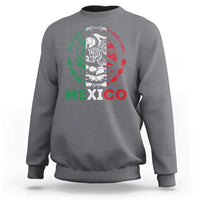 Mexico Coat of Arms Sweatshirt Eagle Mexican Flag Mexico Heritage Roots - Wonder Print Shop