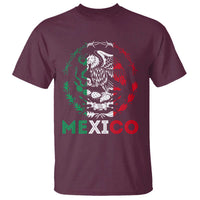 Mexico Coat of Arms T Shirt Eagle Mexican Flag Mexico Heritage Roots - Wonder Print Shop