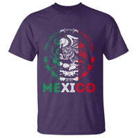 Mexico Coat of Arms T Shirt Eagle Mexican Flag Mexico Heritage Roots - Wonder Print Shop