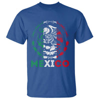 Mexico Coat of Arms T Shirt Eagle Mexican Flag Mexico Heritage Roots - Wonder Print Shop